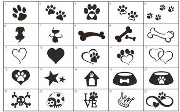 Hundemarke - mit Logo- und Textgravur