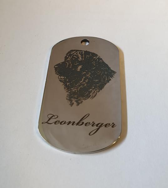 Edelstahl-Schlüsselanhänger mit Wusch Gravur