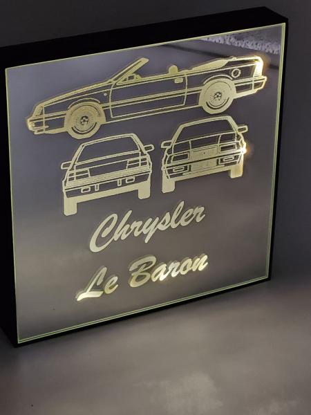 Hintergrundbeleuchteter Spiegel